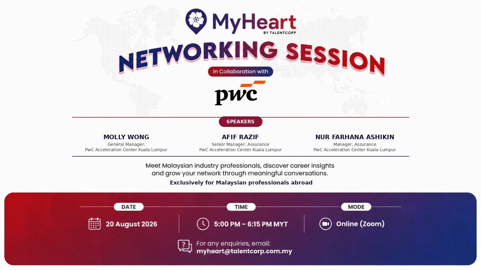 MyHeart Networking Session with PWC