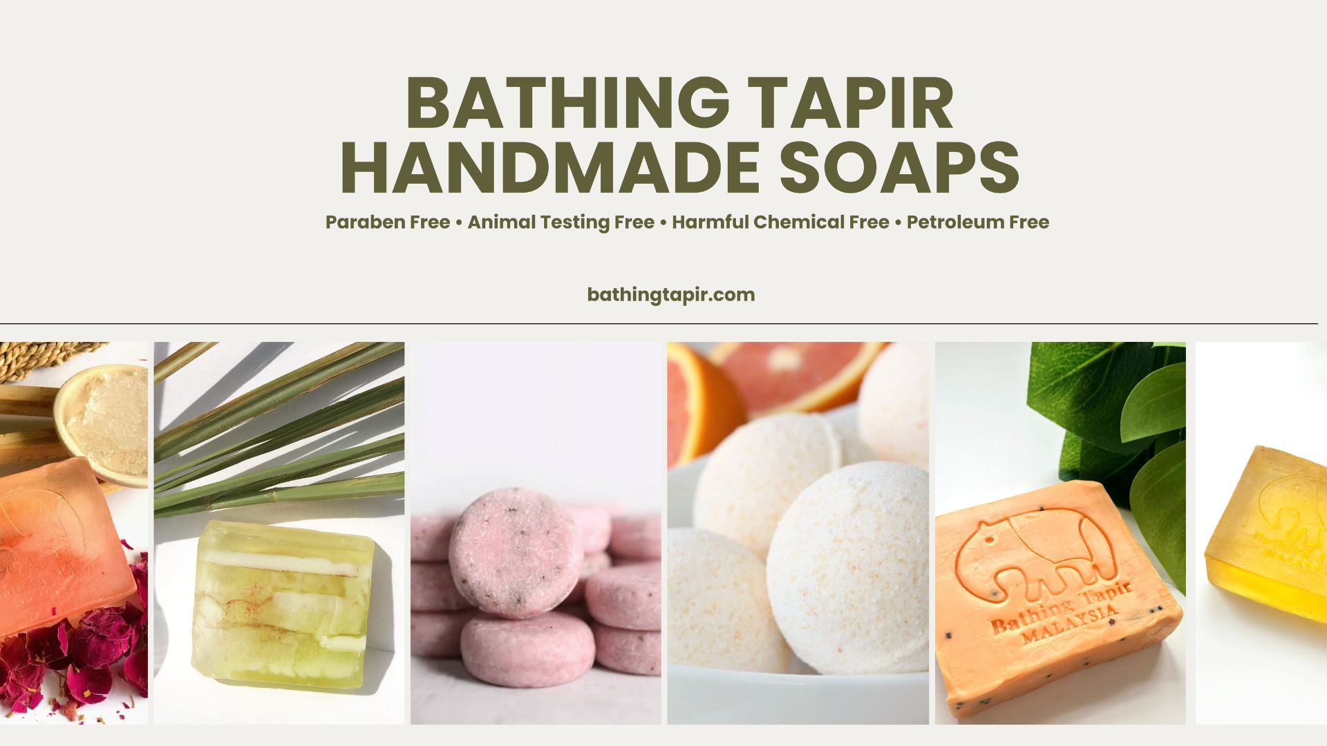 Enjoy 10% Discount on All Bathing Tapir Products