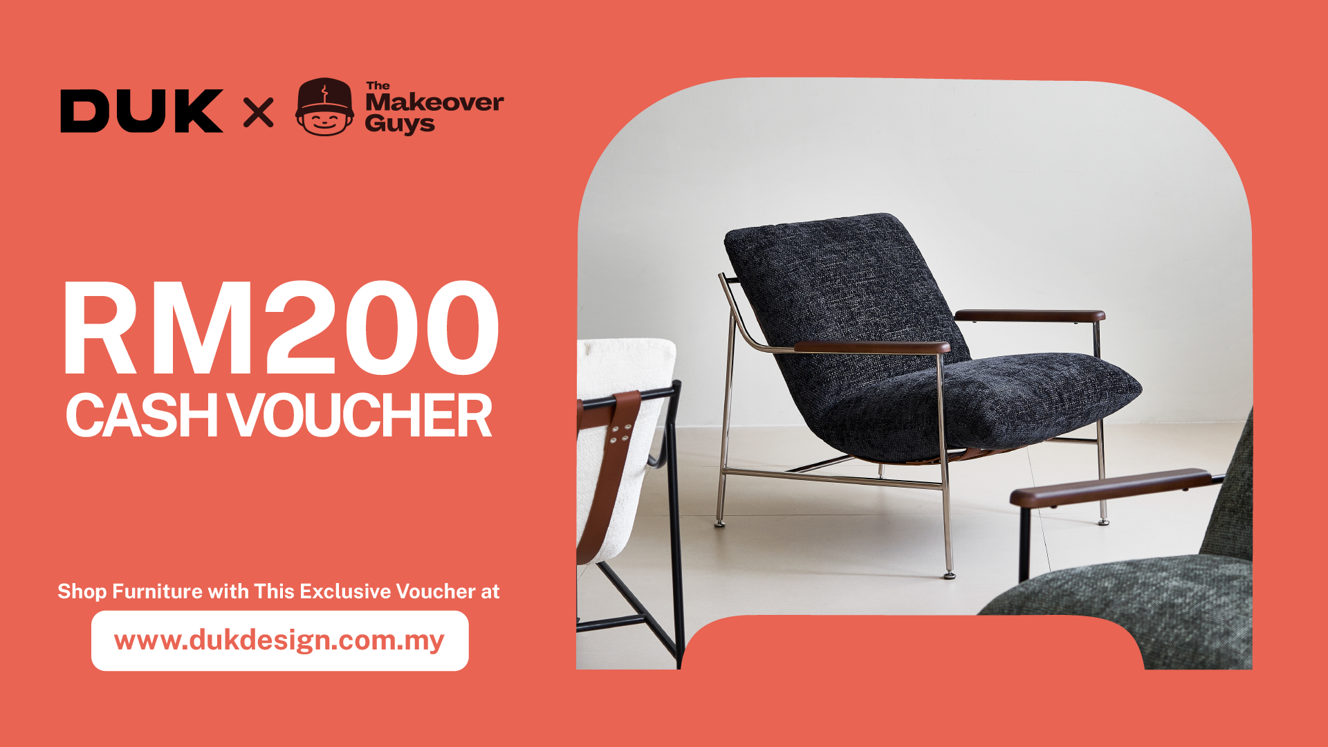 RM200 Off Storewide at DUK by The Makeover Guys