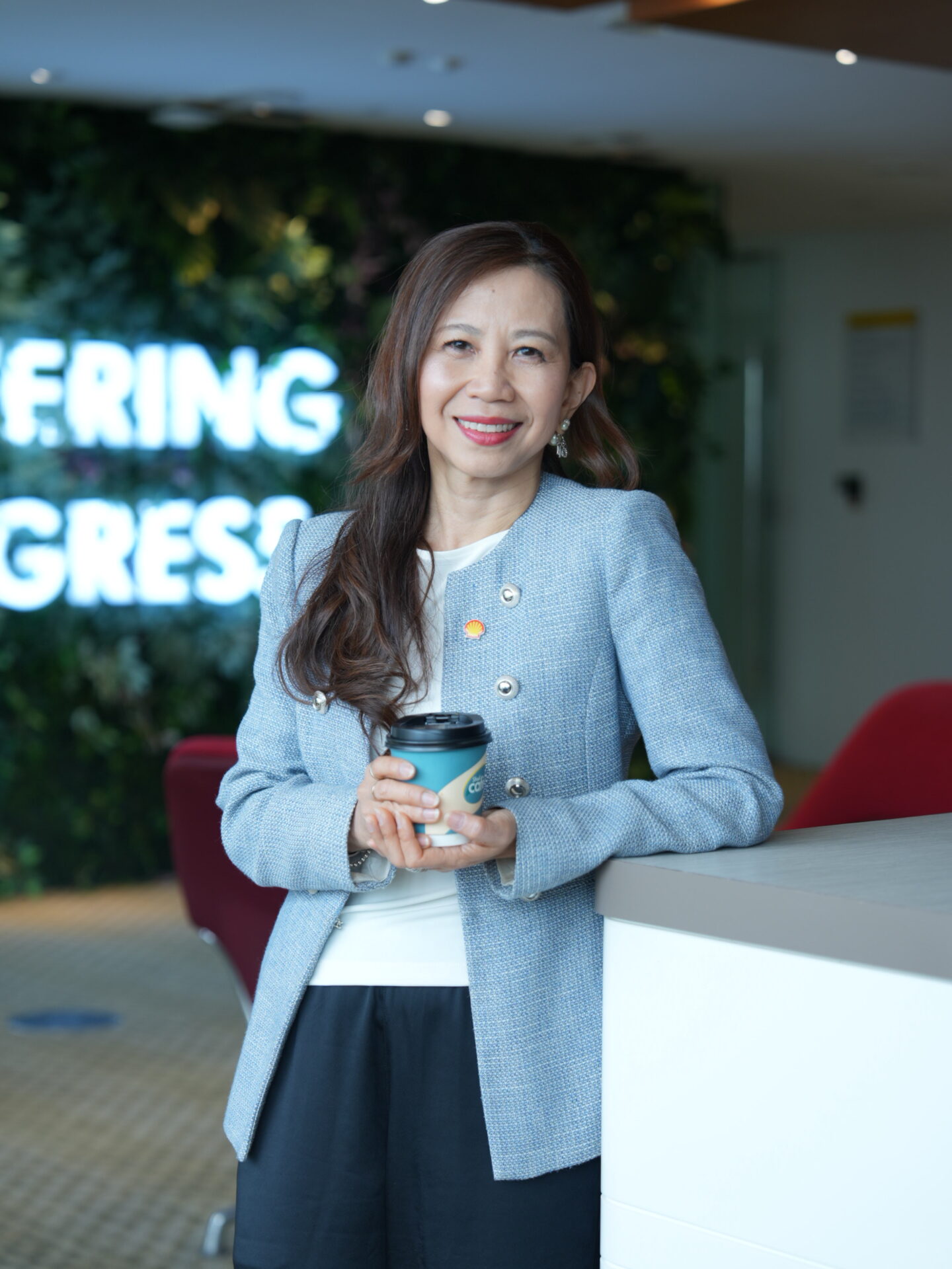 Siti Sulaiman At Shell Malaysia with MyHeart