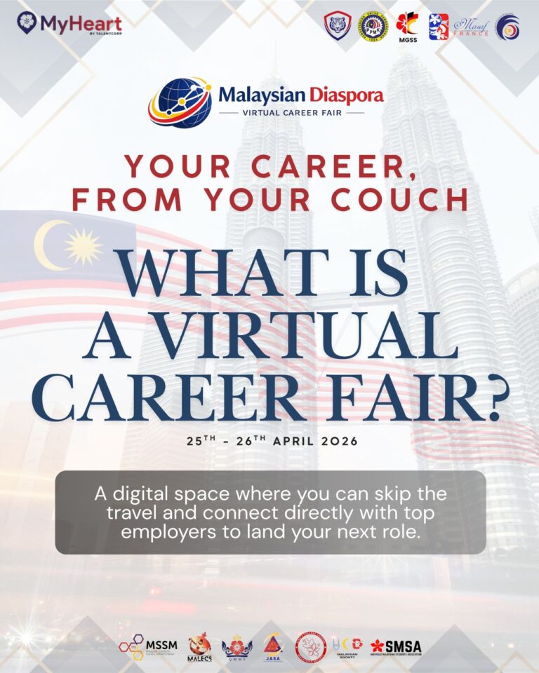 Johor Student Organisation United Kingdom (JSOUK): Malaysian Diaspora Virtual Career Fair 2026 (MDVCF 2026)