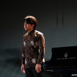 Vincent Ong on stage